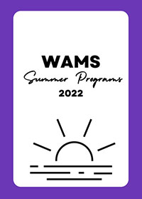 WAMS Summer Programs 2022