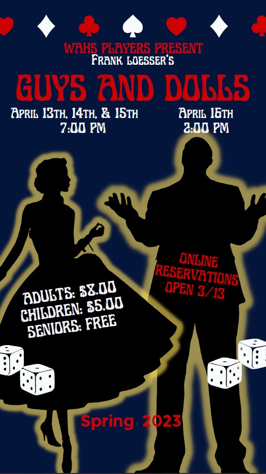 WAHS Players present 'Guys and Dolls'